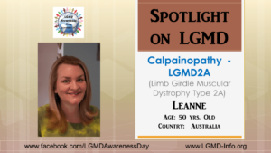 LGMD2A - Leanne